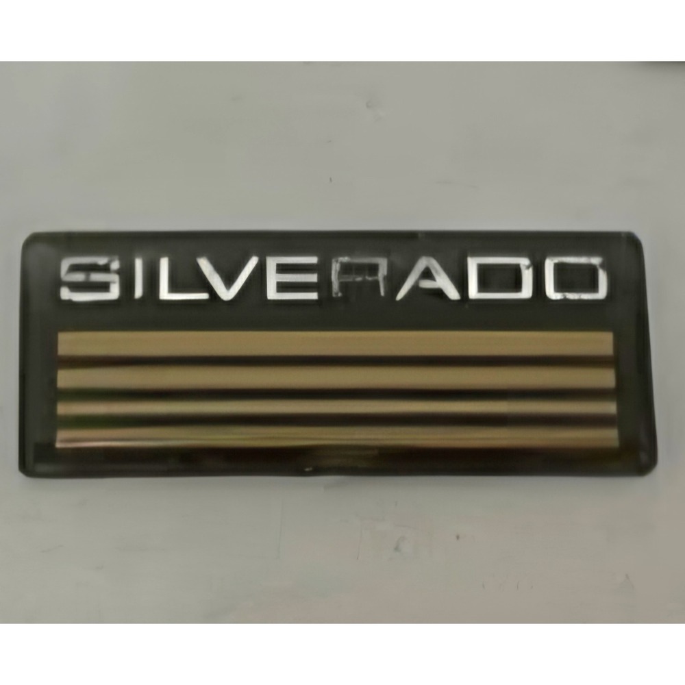 Vintage 1975-1980 Chevrolet Silverado C10 K10 Front Fender Emblem Badge OEM